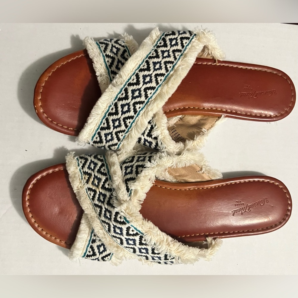 Bohemian slide; women sz 11